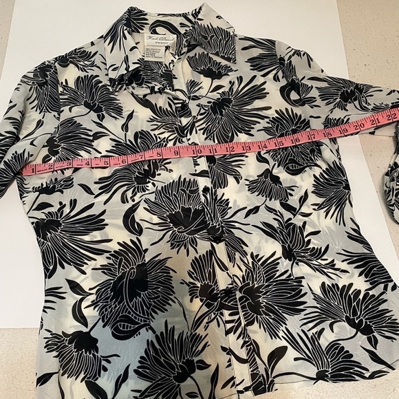 Fred David Women's Blouse size 8P Vintage - Picture 5 of 10